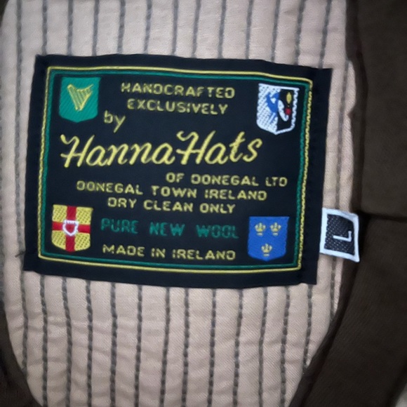 Hanna Tweed Patchwork Walking Hat - size Large - Picture 5 of 5